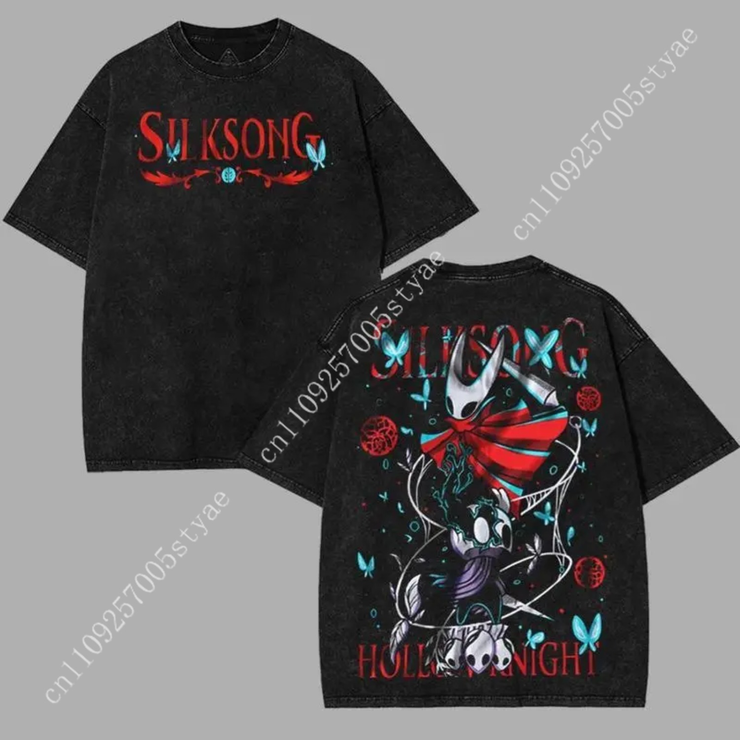 Tee Graphic Print - valentine shirts Washed 2 sided printed