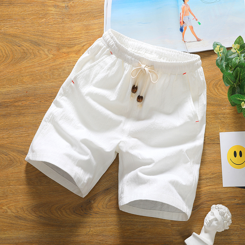 Brand men's summer fashion sol - Short Linen Drawstring recensione e prezzo