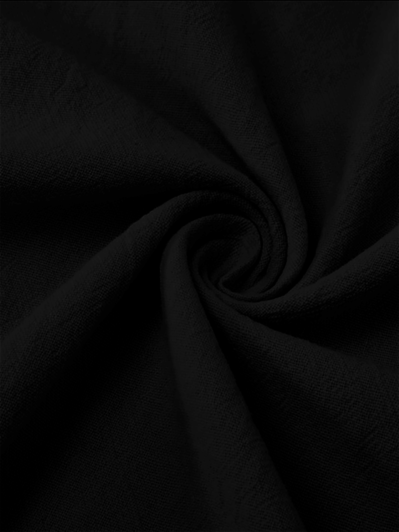 Elegant Black Henley Short-Sle - Linen Shirt Breathable recensione e prezzo