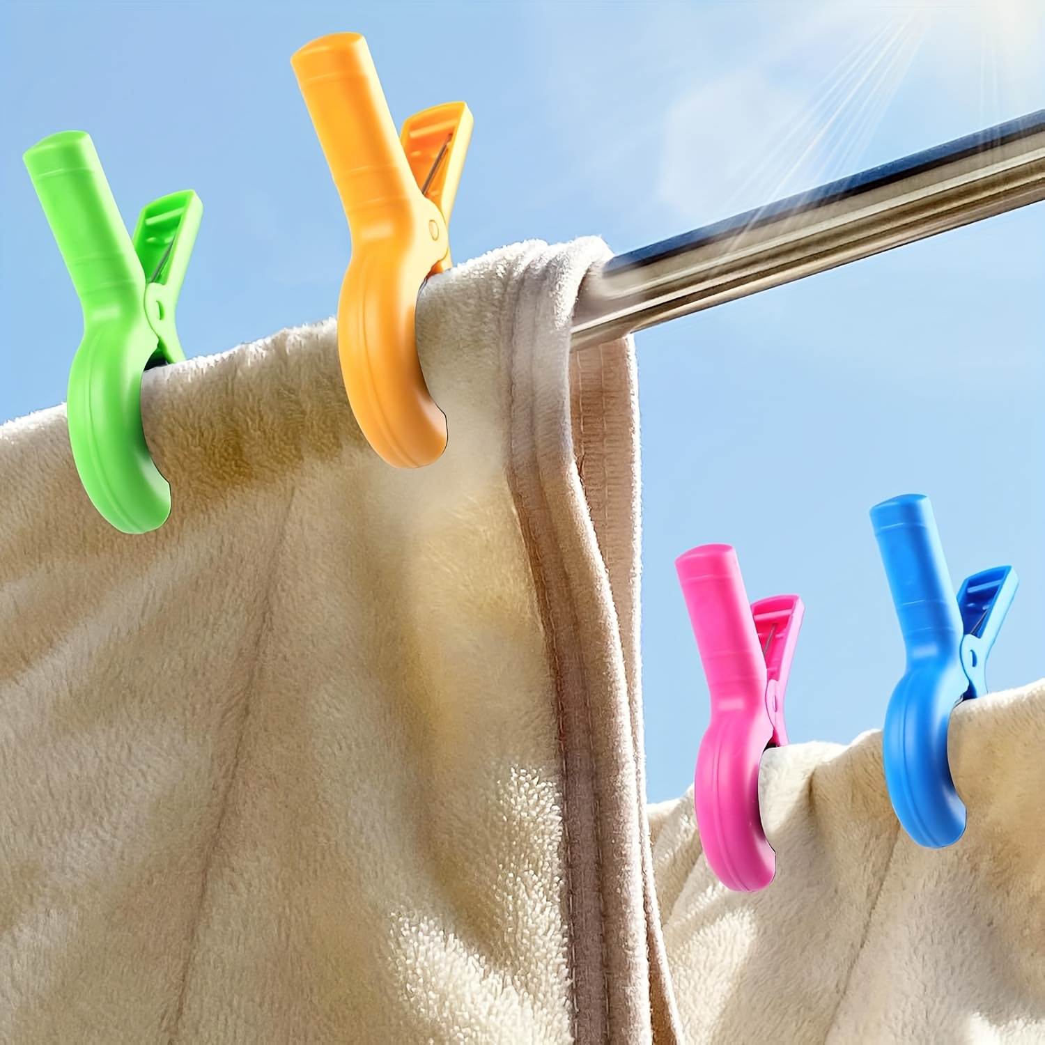 Towel Clips for Beach Chairs,  - Beach Towel Large recensione e prezzo