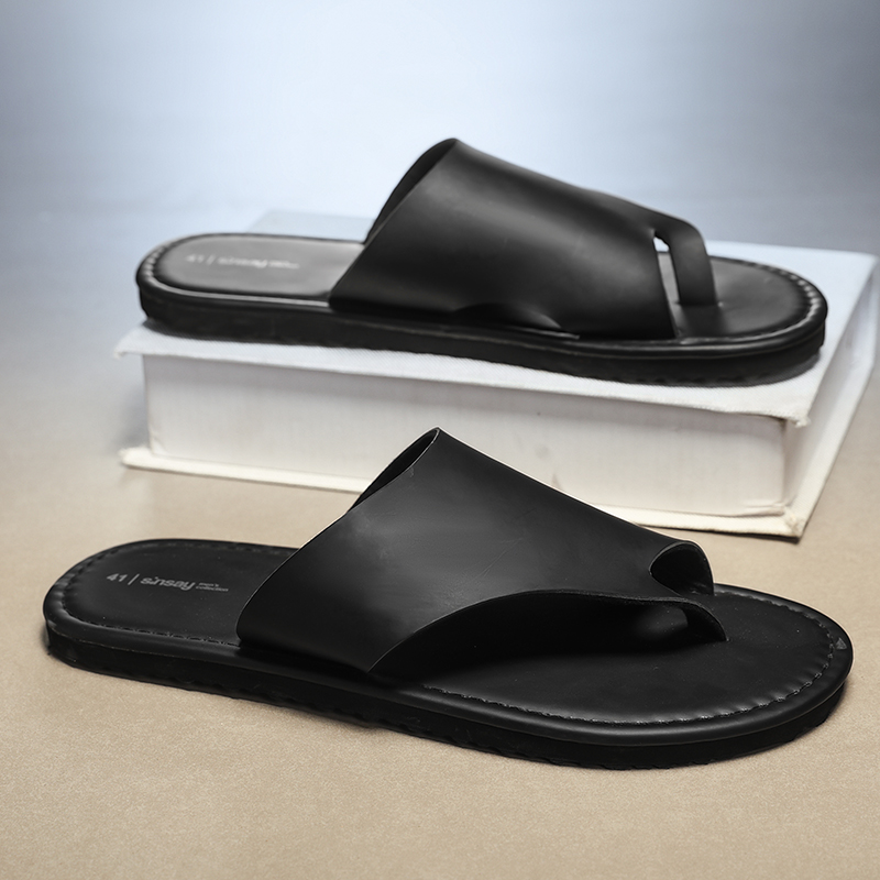 High Quality Mens Slippers Fas - Flip Flop Leather Men recensione e prezzo