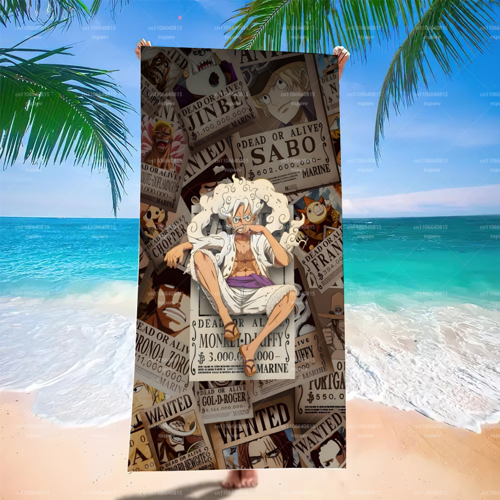 Retro Pirate Wanted Bounty Lar - Beach Towel Large recensione e prezzo