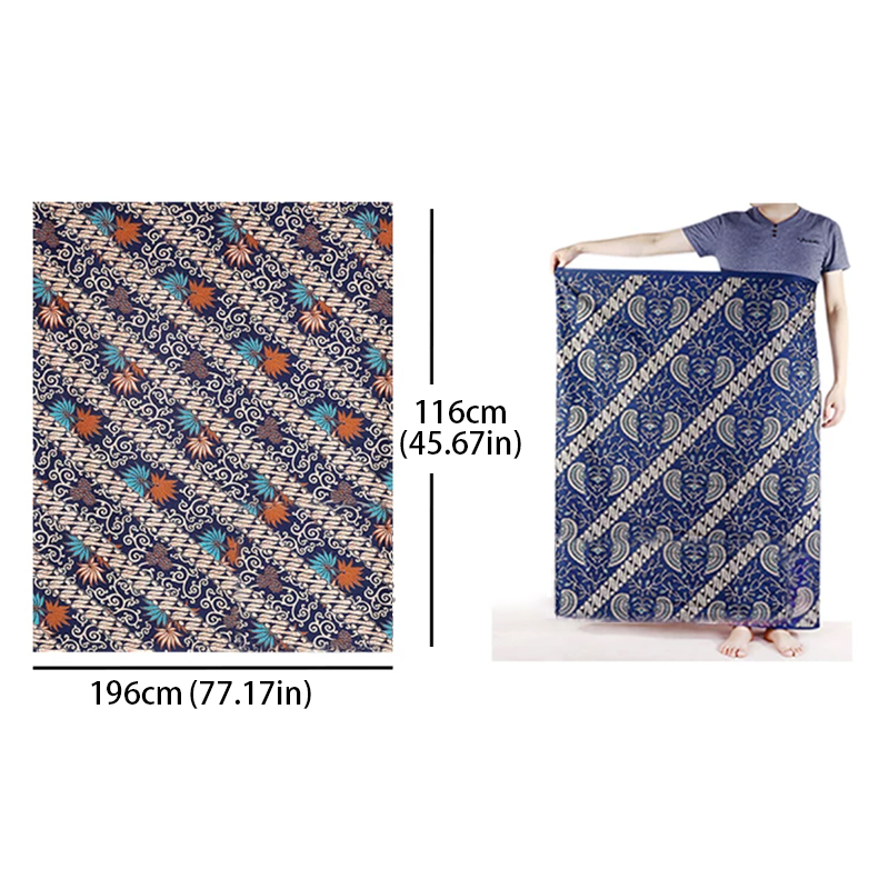Batik Print Beach Sarong Wrap  - Sarong Men Wrap recensione e prezzo