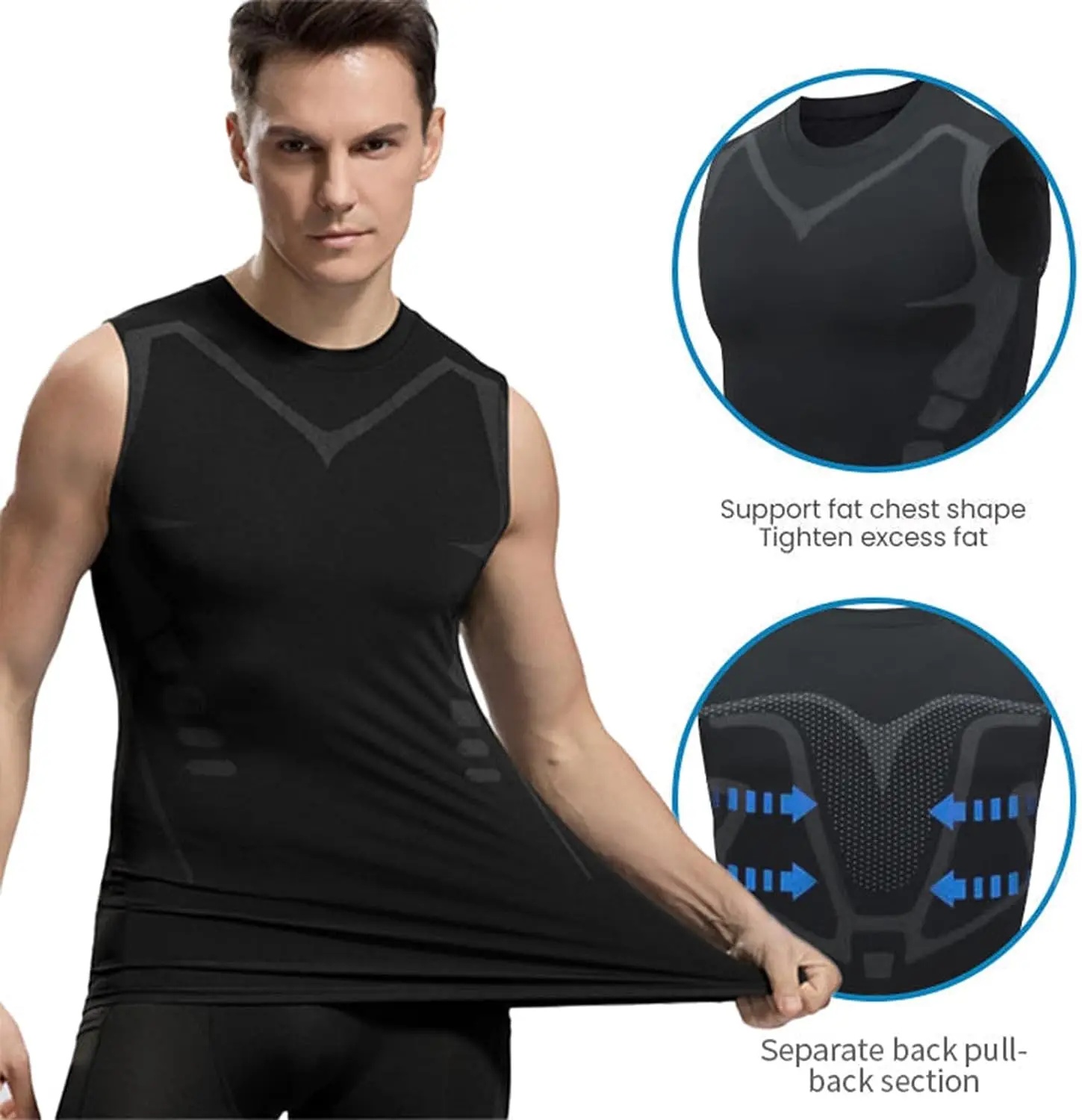Men's Compression Tank Top, Sl - Tank Top Muscle recensione e prezzo