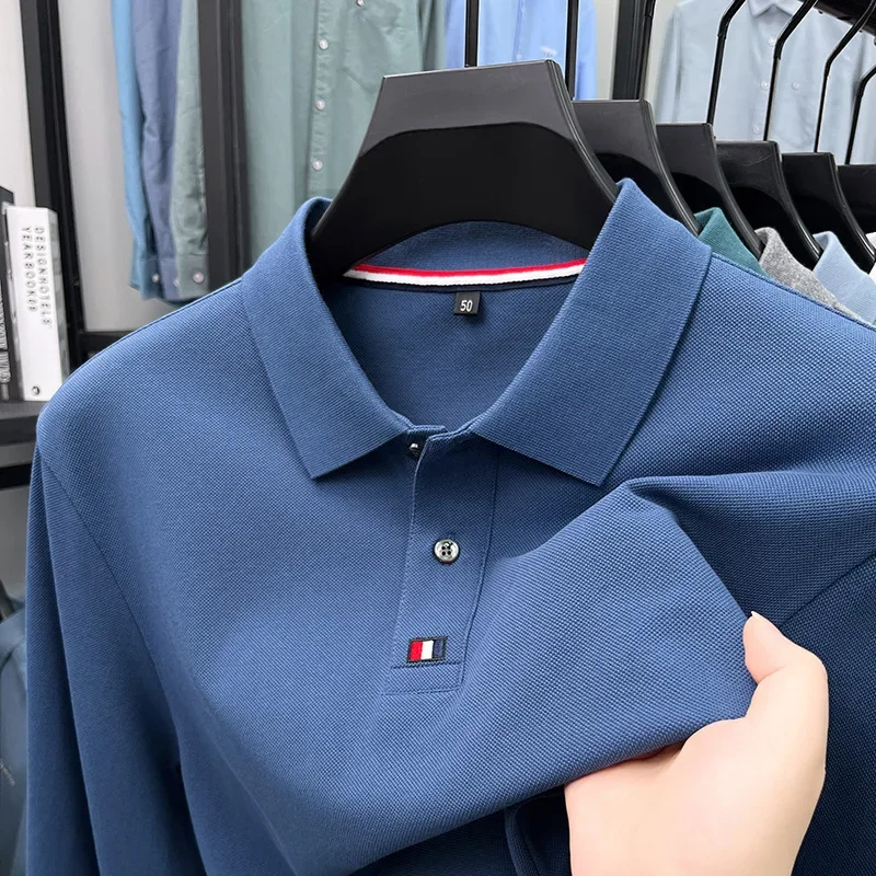 Collar T-shirt for men, long s - Polo Shirt Pique recensione e prezzo