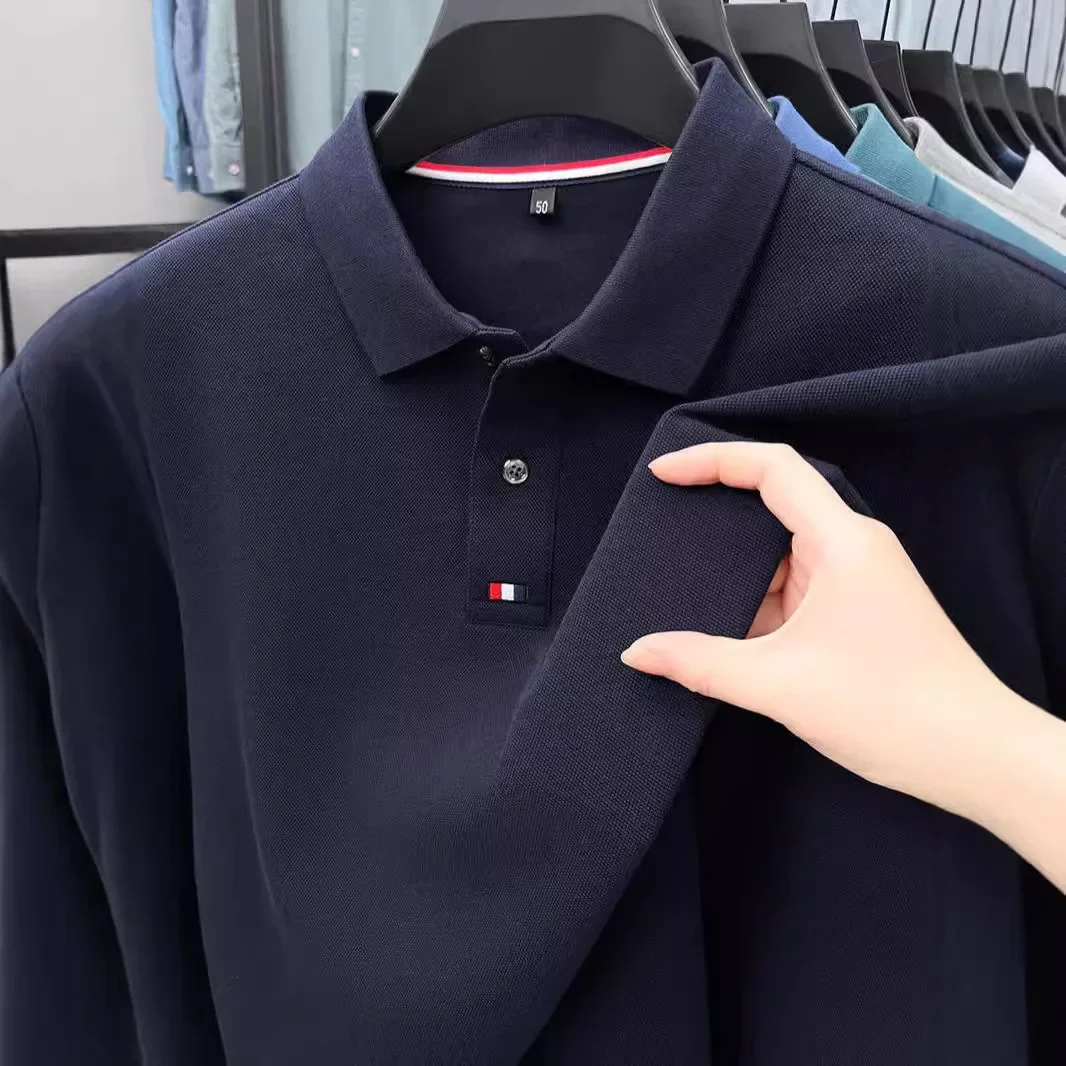 Collar T-shirt for men, long s - Polo Shirt Pique recensione e prezzo