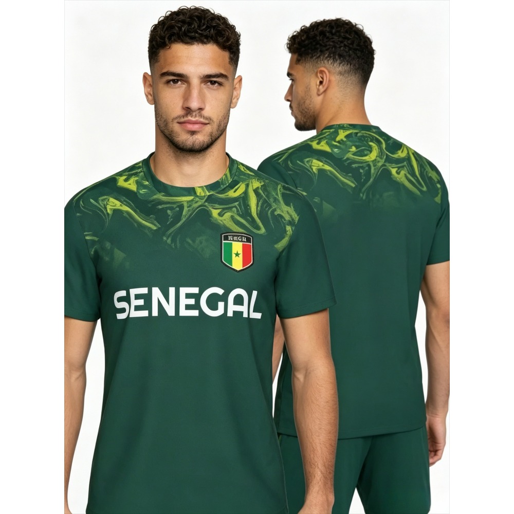 2026 New Summer Senegal Flag G - Tee Graphic Print recensione e prezzo