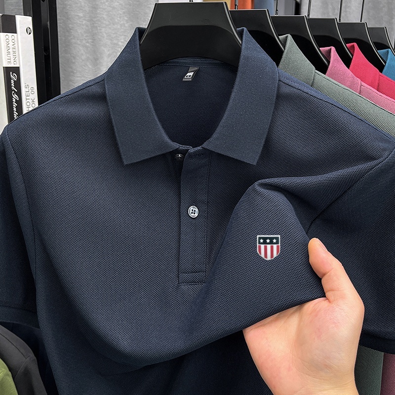 Luxury brand men's summer shor - Polo Shirt Pique recensione e prezzo