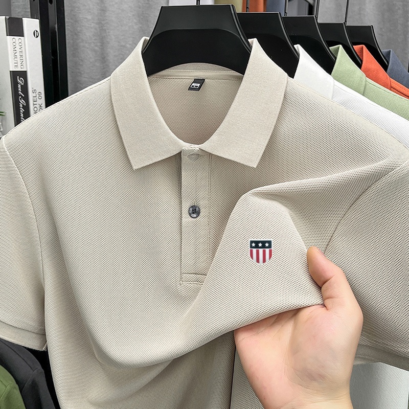 Luxury brand men's summer shor - Polo Shirt Pique recensione e prezzo