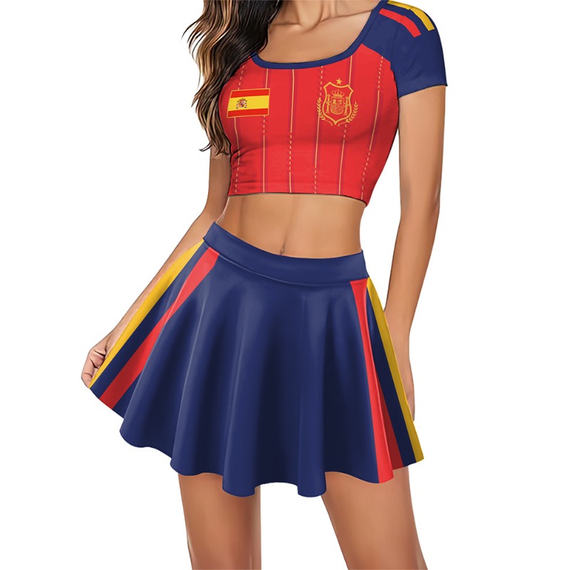 Adult Women's Spanish Football - Shirt Camp Collar recensione e prezzo