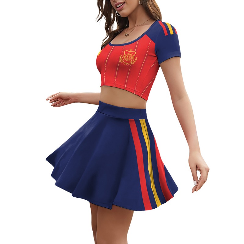 Adult Women's Spanish Football - Shirt Camp Collar recensione e prezzo