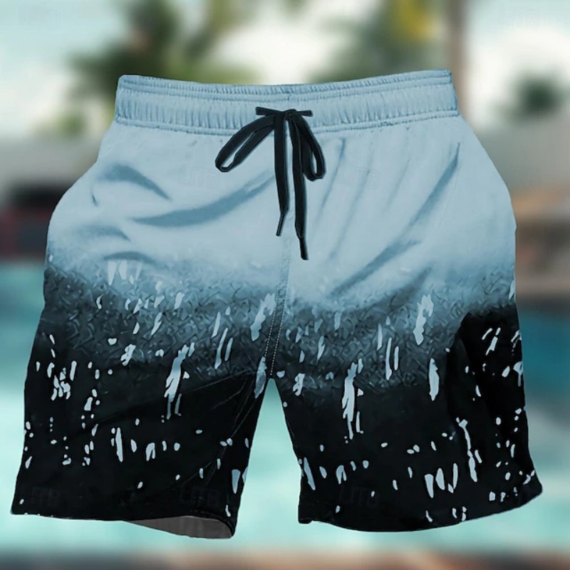 Gradient Colorful Graphic Swim - Trunks Board Surf recensione e prezzo