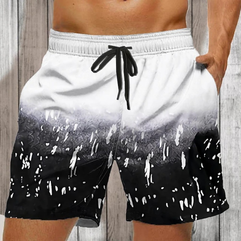 Gradient Colorful Graphic Swim - Trunks Board Surf recensione e prezzo