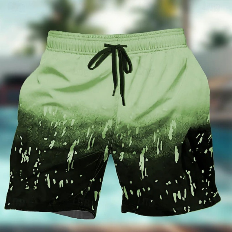 Gradient Colorful Graphic Swim - Trunks Board Surf recensione e prezzo