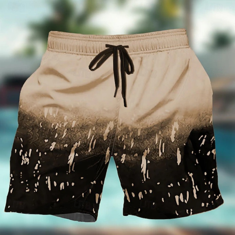 Gradient Colorful Graphic Swim - Trunks Board Surf recensione e prezzo