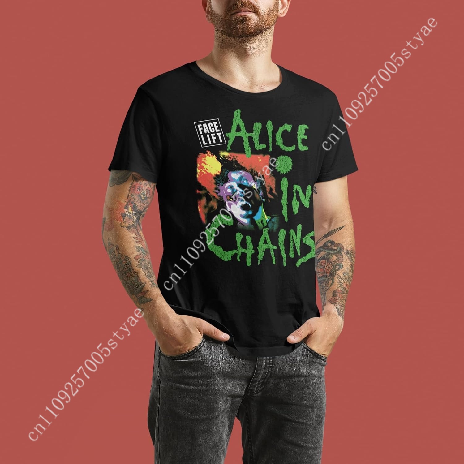 Alice in Chains Facelift Tour  - Tee Graphic Print recensione e prezzo