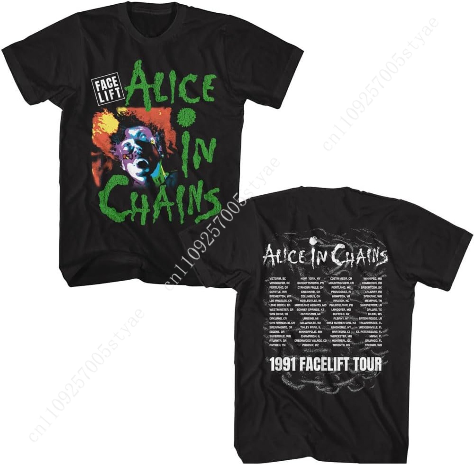 Alice in Chains Facelift Tour  - Tee Graphic Print recensione e prezzo