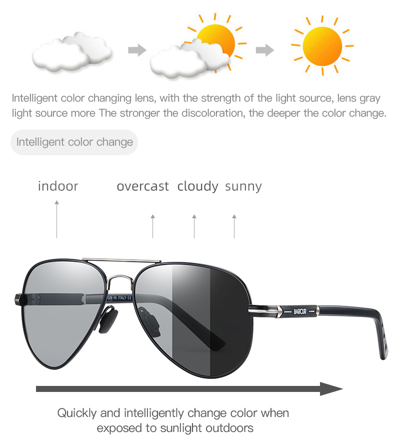 BARCUR Polarized Mens Sunglass - Sunglasses Aviator Polarized recensione e prezzo