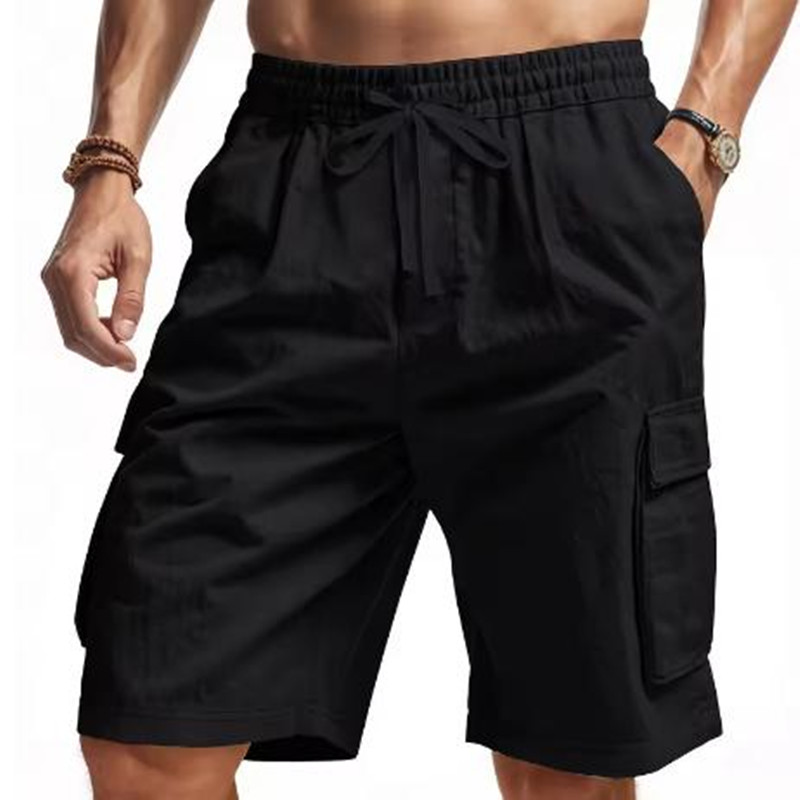 New Multi-Pocket sweatpants Me - Short Linen Drawstring recensione e prezzo