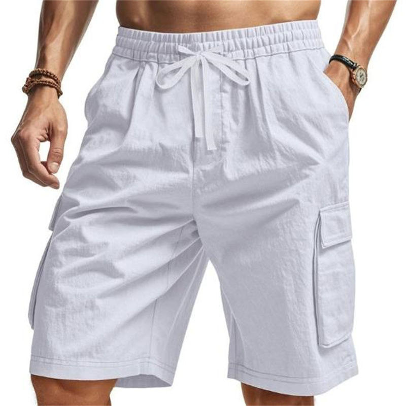 New Multi-Pocket sweatpants Me - Short Linen Drawstring recensione e prezzo
