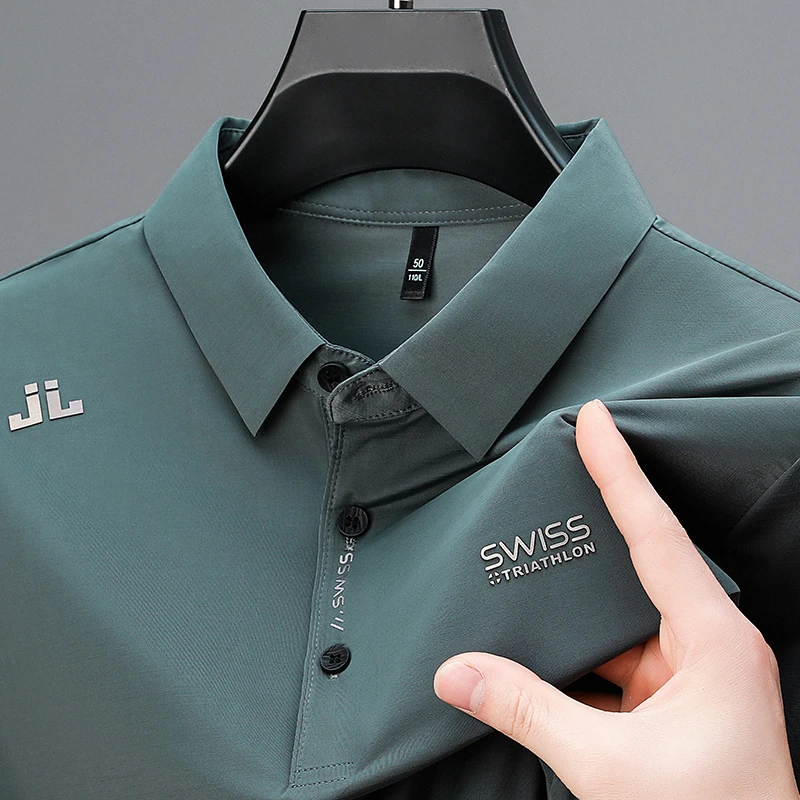 New Men's Business Casual Shor - Polo Shirt Pique recensione e prezzo