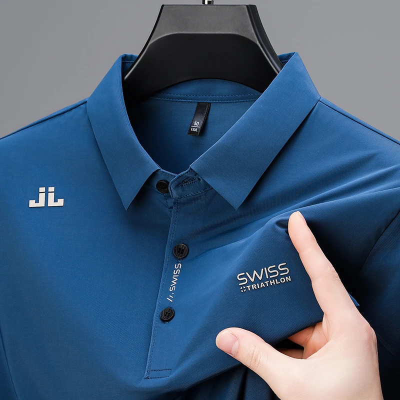 New Men's Business Casual Shor - Polo Shirt Pique recensione e prezzo