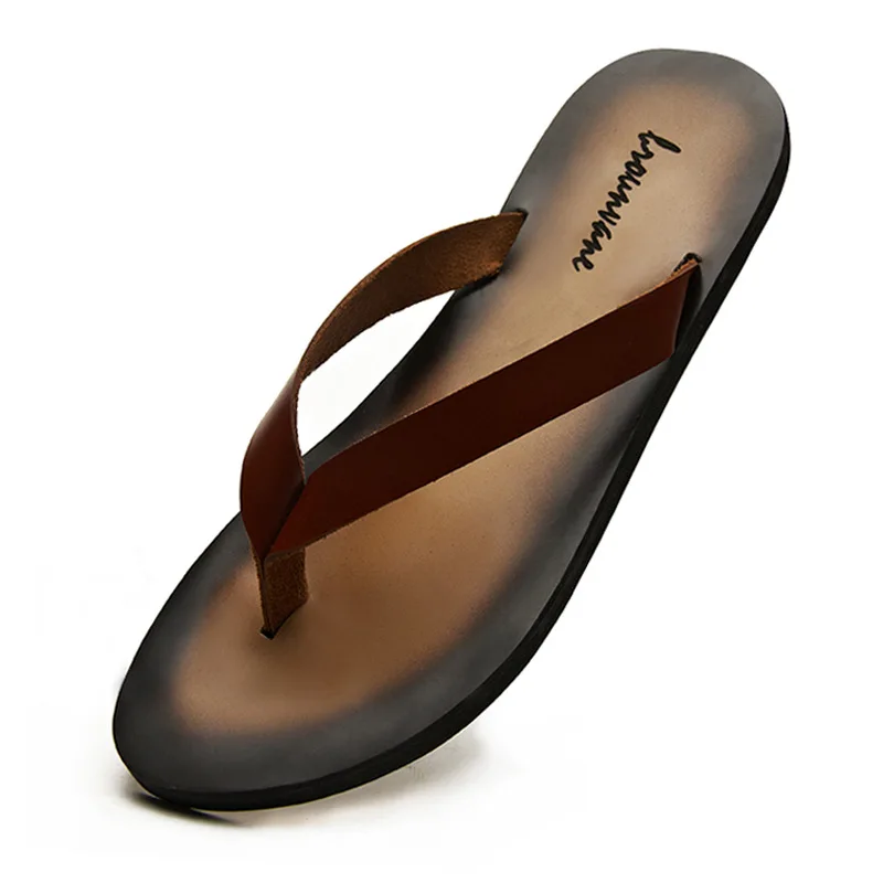 Classic Genuine Leather Mens S - Flip Flop Leather Men recensione e prezzo
