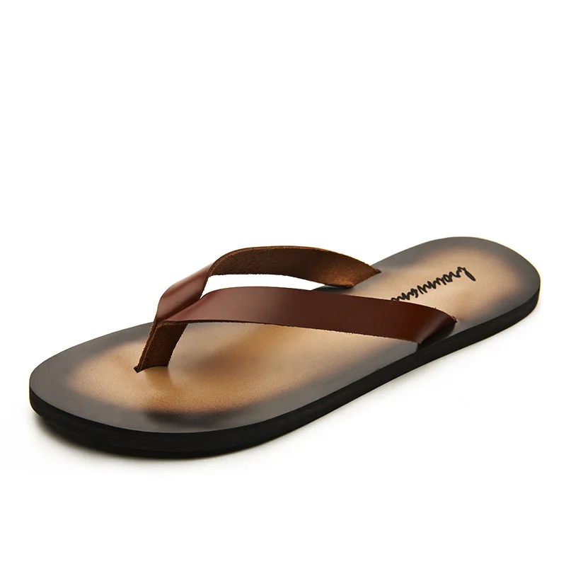 Classic Genuine Leather Mens S - Flip Flop Leather Men recensione e prezzo