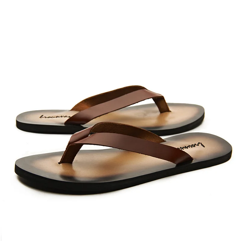 Classic Genuine Leather Mens S - Flip Flop Leather Men recensione e prezzo