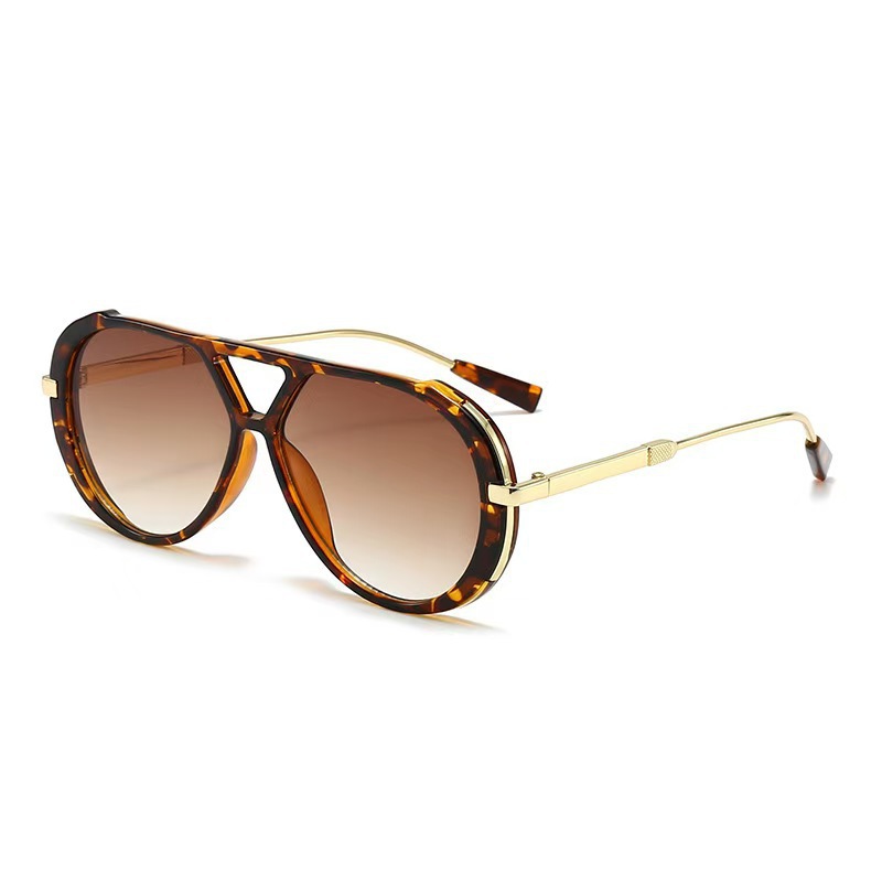 Large Frame Pilot Punk Sunglas - Sunglasses Aviator Polarized recensione e prezzo