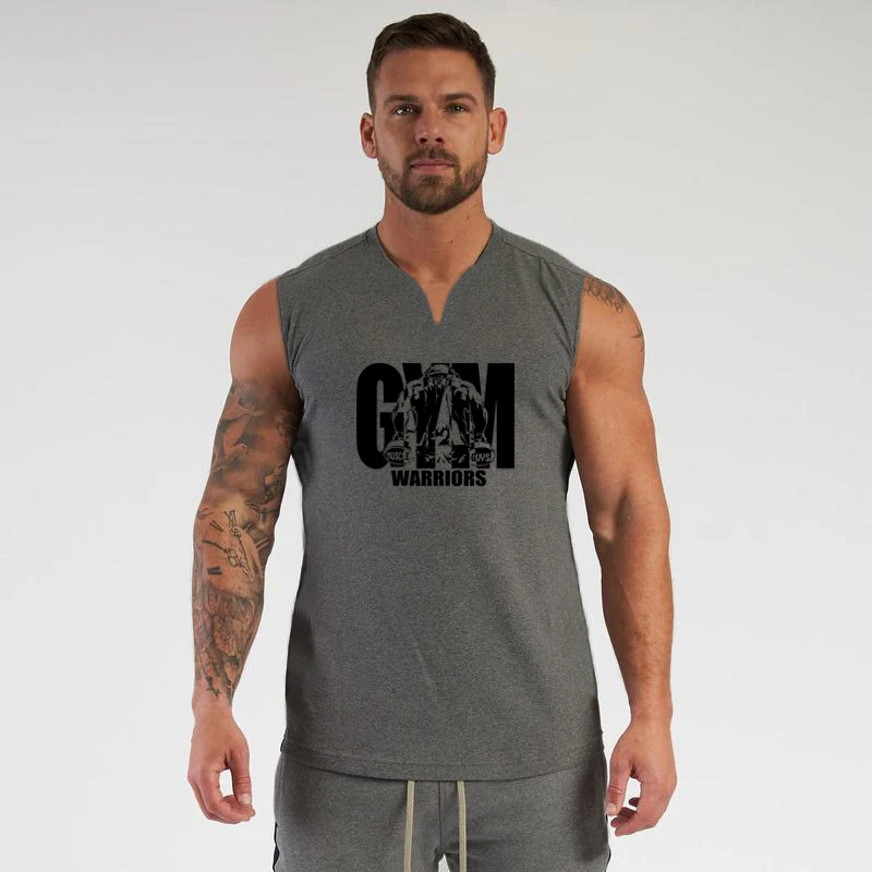 Summer Running V Neck Vests Gy - Tank Top Muscle recensione e prezzo