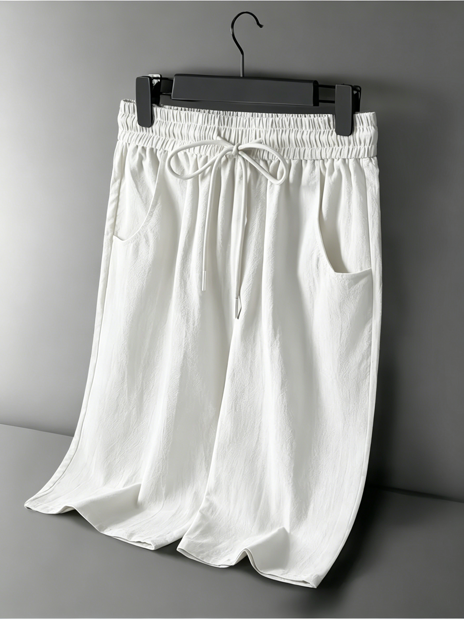 new summer mens cotton linen c - Short Linen Drawstring recensione e prezzo