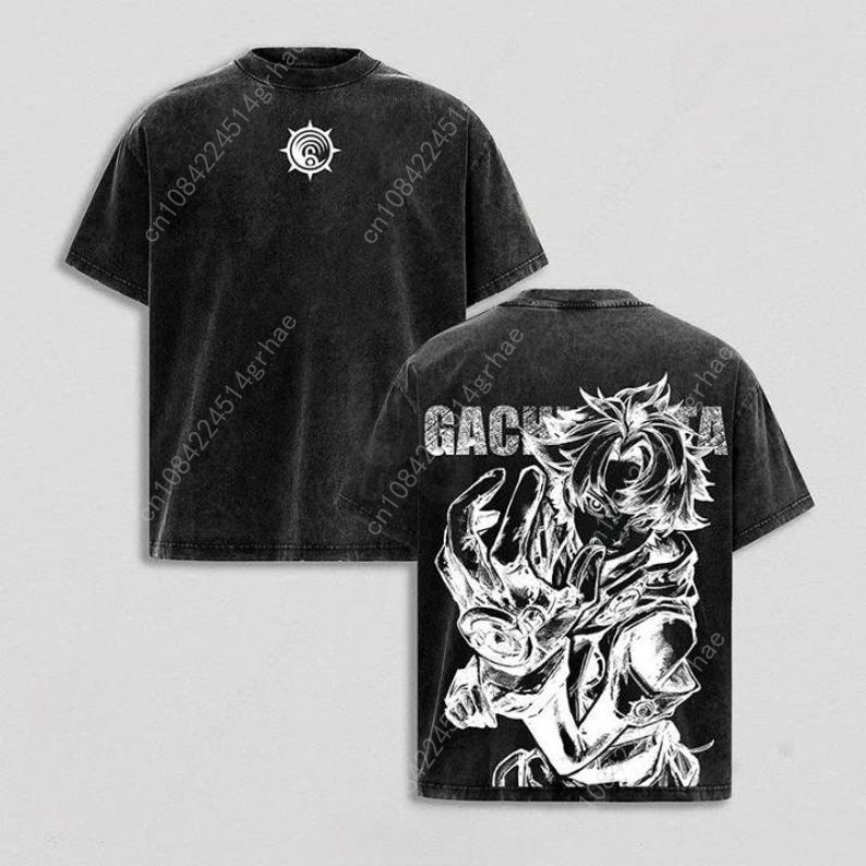 Gachiakuta Vintage Anime Washe - Tee Graphic Print recensione e prezzo