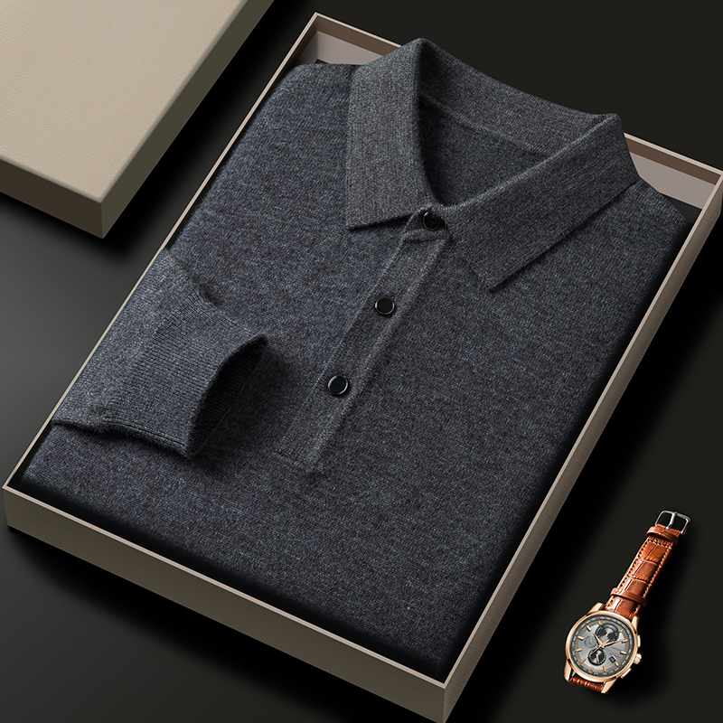 Fashion luxury knitted long sl - Polo Shirt Pique recensione e prezzo