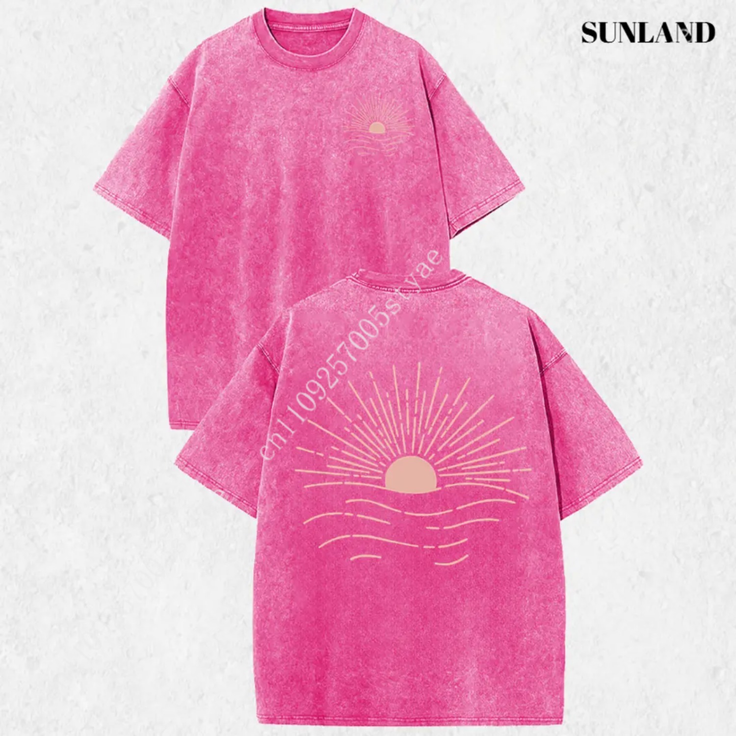 Sunland Vintage Minimalist Sun - Tee Graphic Print recensione e prezzo