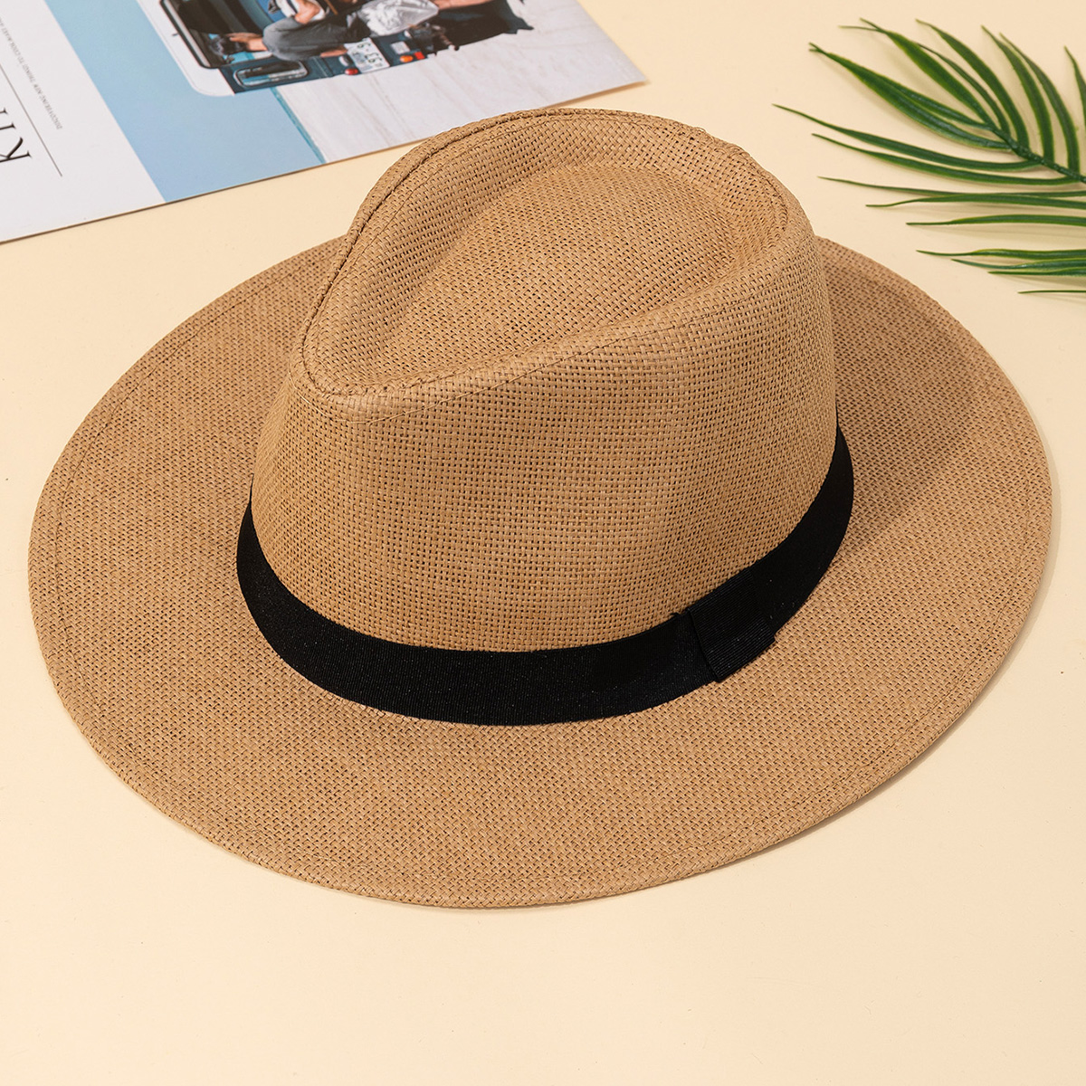 Hat, male, summer vacation, be - Bucket Hat Straw recensione e prezzo